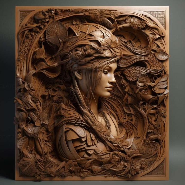 نموذج ثلاثي الأبعاد لآلة CNC 3D Art 